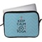 Keep Calm & Do Yoga Laptop Sleeve (13" x 10")