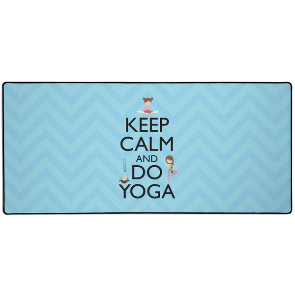 Custom Keep Calm & Do Yoga Gaming Mouse Pad
