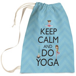 Keep Calm & Do Yoga Laundry Bag