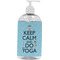 Keep Calm & Do Yoga Large Liquid Dispenser (16 oz) - White