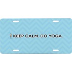 Keep Calm & Do Yoga Front License Plate