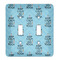Keep Calm & Do Yoga Light Switch Cover (2 Toggle Plate)