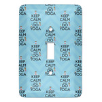 Keep Calm & Do Yoga Light Switch Cover (Single Toggle)