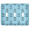 Keep Calm & Do Yoga Light Switch Cover (3 Toggle Plate)