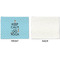Keep Calm & Do Yoga Linen Placemat - APPROVAL Single (single sided)