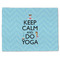 Keep Calm & Do Yoga Linen Placemat - Front