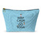 Keep Calm & Do Yoga Structured Accessory Purse (Front)