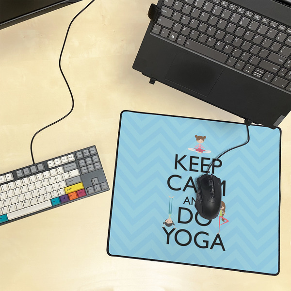 Keep Calm & Do Yoga Medium Gaming Mats - LIFESTYLE