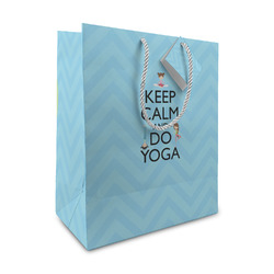 Keep Calm & Do Yoga Medium Gift Bag