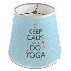 Keep Calm & Do Yoga Empire Lamp Shade