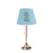 Keep Calm & Do Yoga Poly Film Empire Lampshade - On Stand
