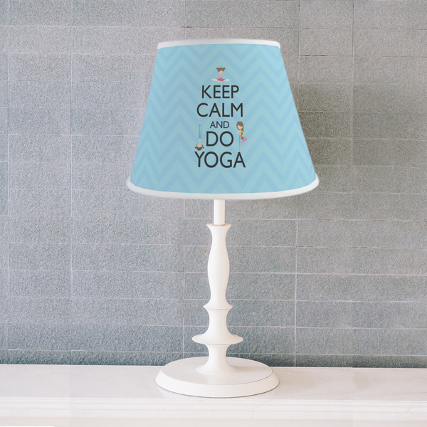 Keep Calm & Do Yoga Poly Film Empire Lampshade - Lifestyle