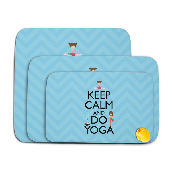 Keep Calm & Do Yoga Memory Foam Bath Mat - MAIN PARENT