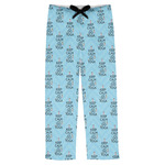 Keep Calm & Do Yoga Mens Pajama Pants - S