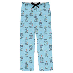 Keep Calm & Do Yoga Mens Pajama Pants - XL