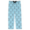 Keep Calm & Do Yoga Mens Pajama Pants - Flat