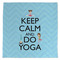 Keep Calm & Do Yoga Microfiber Dish Towel