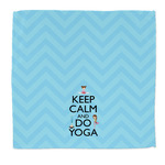 Keep Calm & Do Yoga Microfiber Dish Rag