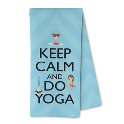 Keep Calm & Do Yoga Kitchen Towel - Microfiber