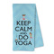 Keep Calm & Do Yoga Microfiber Dish Towel - FOLD