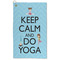 Keep Calm & Do Yoga Microfiber Golf Towel - Large