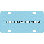 Keep Calm & Do Yoga Mini/Bicycle License Plate