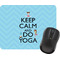 Keep Calm & Do Yoga Rectangular Mouse Pad