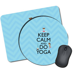 Keep Calm & Do Yoga Mouse Pad