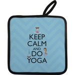 Keep Calm & Do Yoga Pot Holder