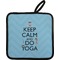 Keep Calm & Do Yoga Neoprene Pot Holder