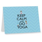 Keep Calm & Do Yoga Note cards