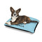 Keep Calm & Do Yoga Outdoor Dog Beds - Medium - IN CONTEXT