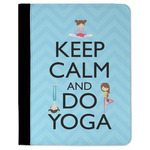 Keep Calm & Do Yoga Padfolio Clipboard