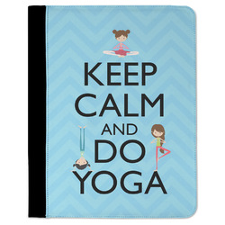 Keep Calm & Do Yoga Padfolio Clipboard