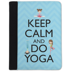 Keep Calm & Do Yoga Padfolio Clipboard - Small