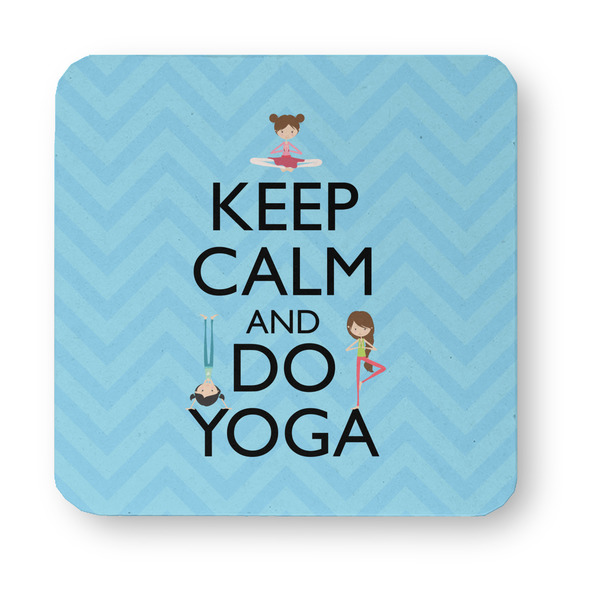Keep Calm & Do Yoga Paper Coasters - Approval