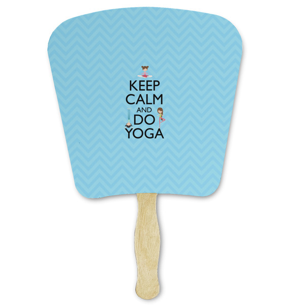 Custom Keep Calm & Do Yoga Paper Fan