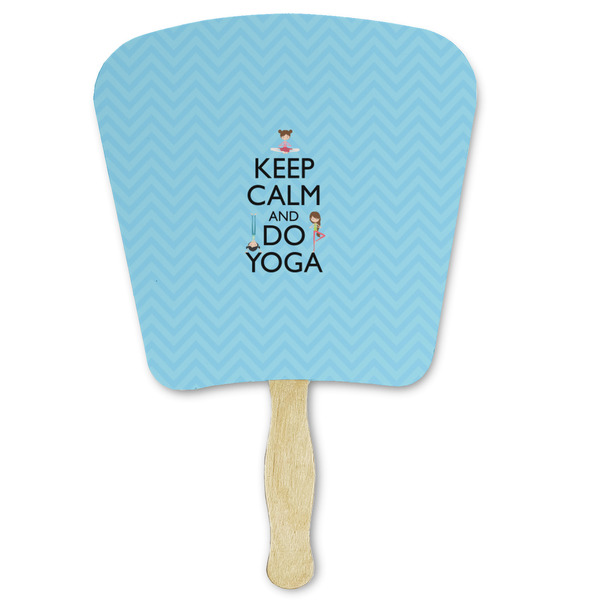 Custom Keep Calm & Do Yoga Paper Fan