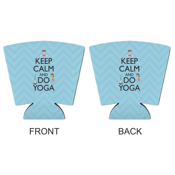 Keep Calm & Do Yoga Party Cup Sleeves - with bottom - APPROVAL