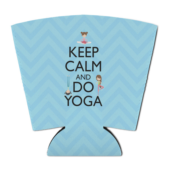 Custom Keep Calm & Do Yoga Party Cup Sleeve - with Bottom