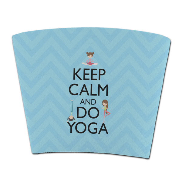 Custom Keep Calm & Do Yoga Party Cup Sleeve - without bottom