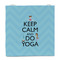 Keep Calm & Do Yoga Party Favor Gift Bag - Gloss - Front