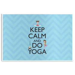 Keep Calm & Do Yoga Disposable Paper Placemats