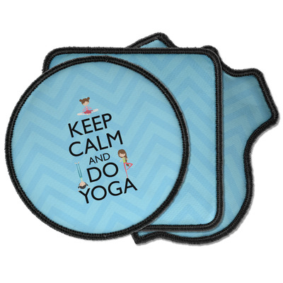 Keep Calm & Do Yoga Iron on Patches
