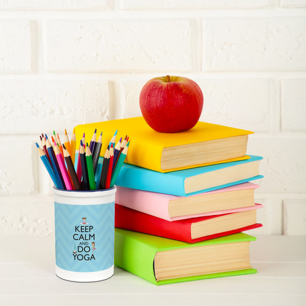 Keep Calm & Do Yoga Pencil Holder - LIFESTYLE pencil