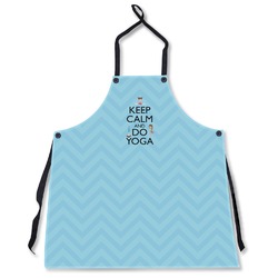 Keep Calm & Do Yoga Apron Without Pockets