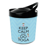 Keep Calm & Do Yoga Plastic Ice Bucket
