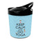 Keep Calm & Do Yoga Plastic Ice Bucket