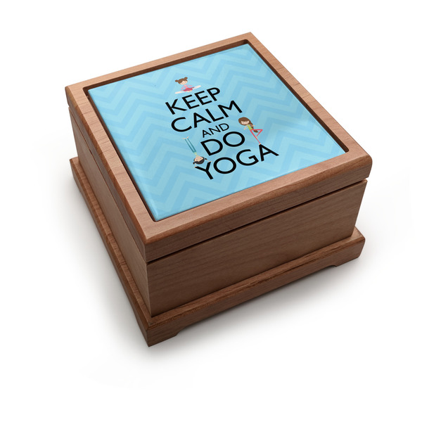 Custom Keep Calm & Do Yoga Pet Urn
