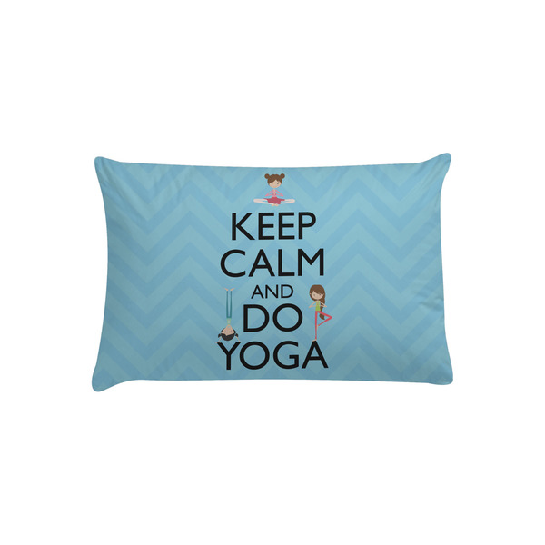 Custom Keep Calm & Do Yoga Pillow Case - Toddler